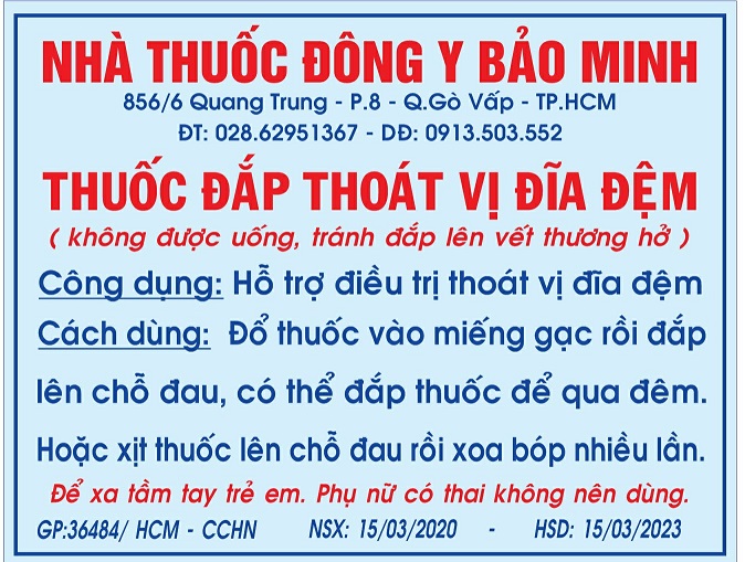 Thoát vị đĩa đệm